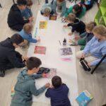 Travail coopératif PS/CMC dans le domaine des arts.