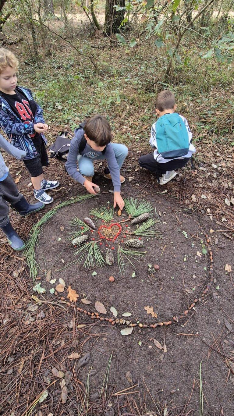 Sortie forêt pour les GS, CE2 et CMB